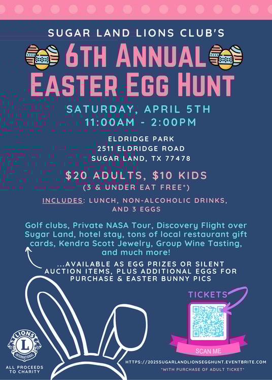 SL Lions Easter Egg Hunt 2025 SL Lions Easter Egg Hunt 2025
